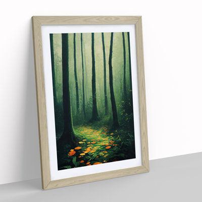 Path In The Forest - Single Picture Frame Print