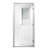 15-Lite Fibreglass Smooth 2-Panel Primed Fibreglass Prehung Front Entry Door-88730897-88730898