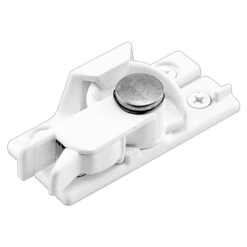 Verrou et garde-fenêtre avec vis Prime-Line (paquet simple), Blanc