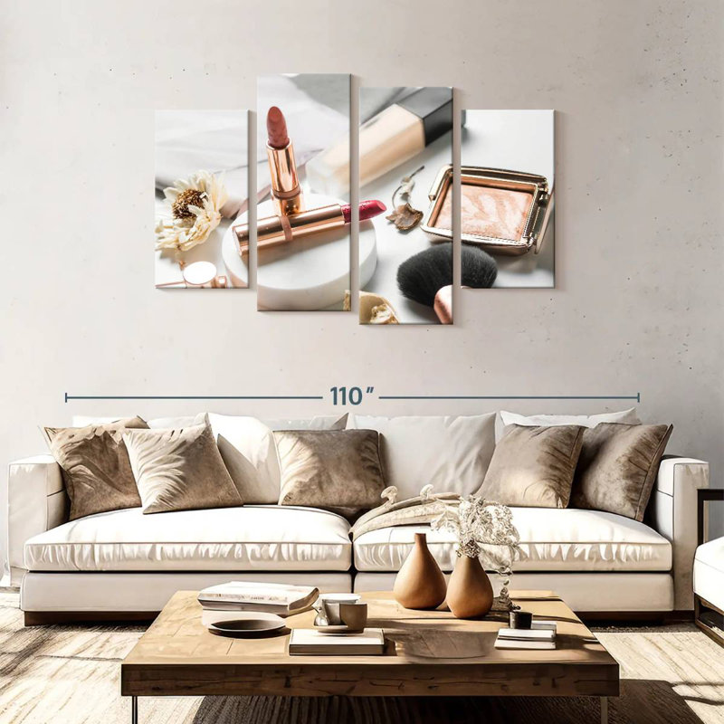 Shuttleworth Luxury Makeup, 48" H x 75" W