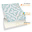 Santa Rosa 6'' W x 6'' L Vinyl Peel and Stick Field Tile