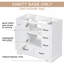 Meuble-lavabo 36 po sans lavabo, base d'armoire seulement, six tiroirs-125034006