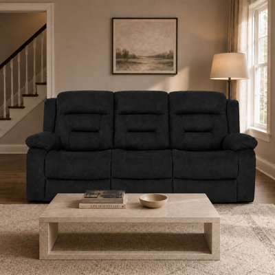 Kimblyn 81'' Fabric Power Reclining Sofa with USB and USB-C Ports