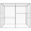 Minster 250cm H Galvanised Steel Kennel With Door