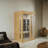 Hemlock Two-Person Far Infrared Roof Embedded Indoor Sauna Room