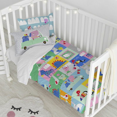 Faysal 2 - Piece Cot Bedding Set