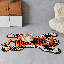 Tapis tigre tibétain 5 pi x 3,3 pi
