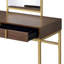 Bureau de coiffeuse avec miroir et plateau à bijoux Coleen