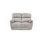 Ensemble 2 pièces: canapé inclinable et causeuse-130253309