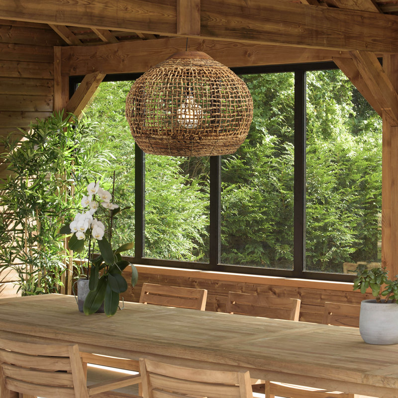 Amania 1 - Light Natural Pendant, 47cm H x 60cm W