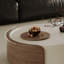 Table basse élégante en bois au design anti-rebords-1928297921