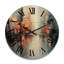 Horloge murale en bois massif Netea-35902264