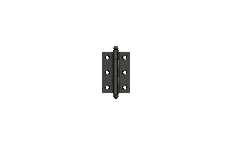 10'' x 10'' Solid Brass Traditional Hinge, Polished Chrome, 2" H x 1.5" W