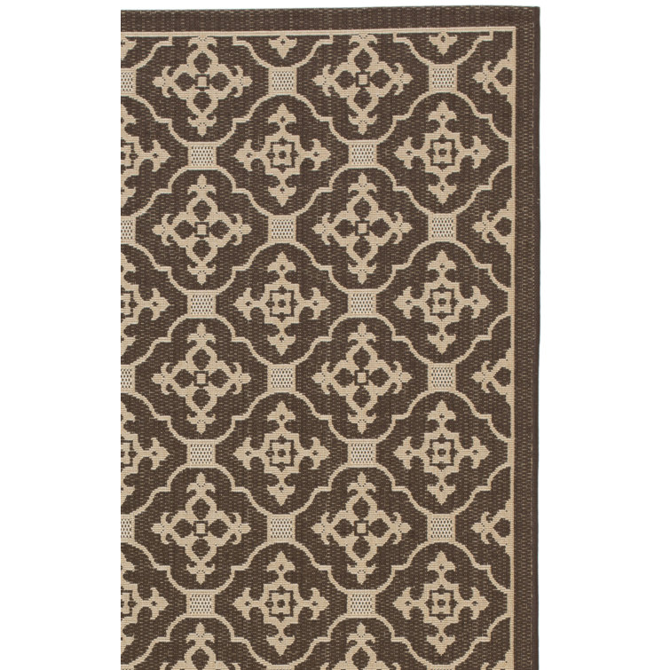 Aengus Brown/Tan Indoor/Outdoor Area Rug