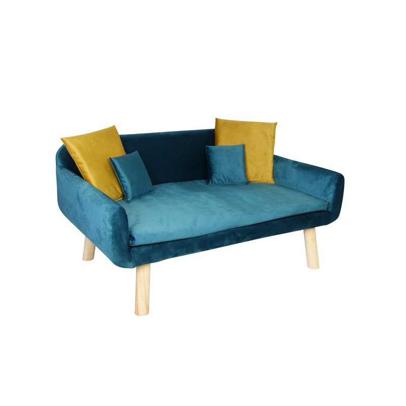 Durazo Orthopedic Polyester Pet Bed, Petrol, 50cm H x 103cm W x 60cm D