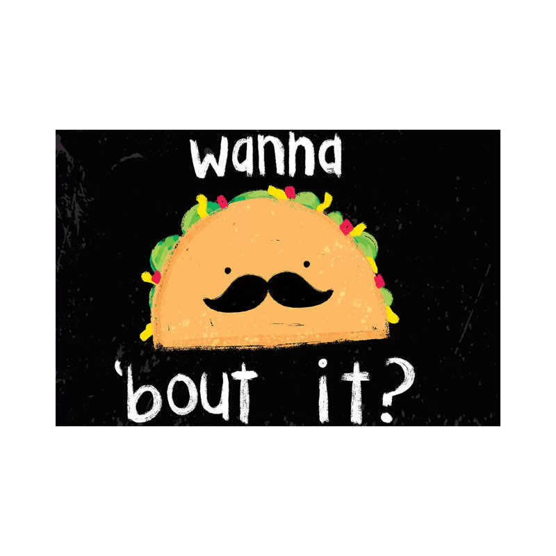 Taco-Bout It III by Jessica Weible - Wrapped Canvas Gallery-Wrapped Canvas Giclée, 20.32cm H x 30.48cm W