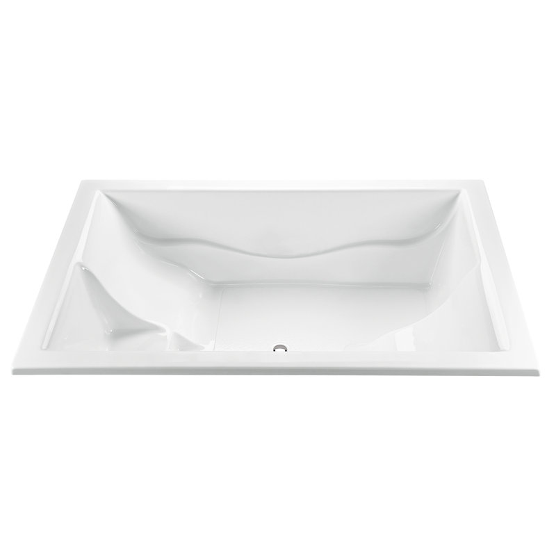 Banera Del Sol 83.5" Whirlpool Bathtub, White
