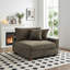 Fauteuil rembourré en velours côtelé Milbrey-253430669-235624980