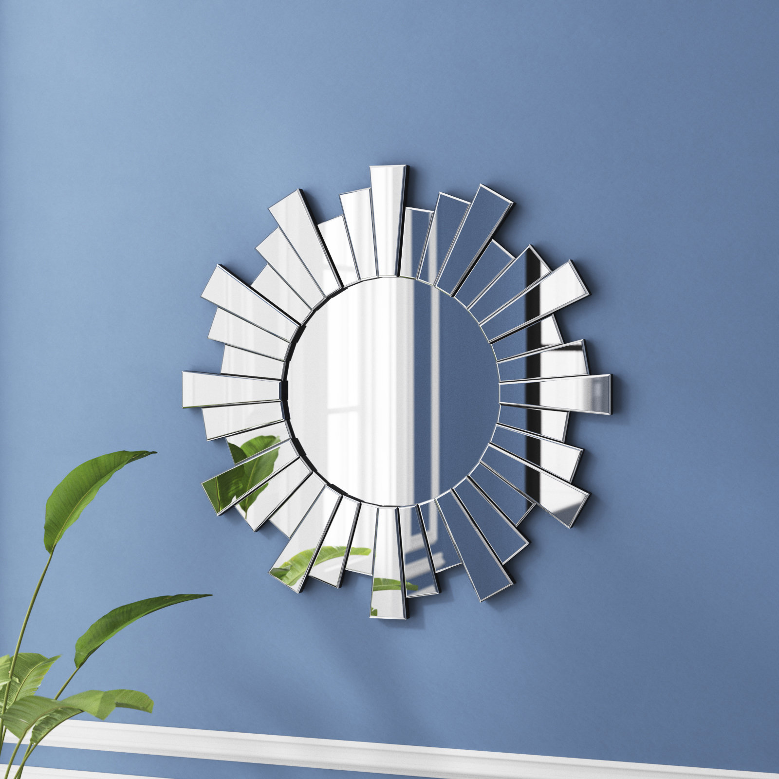 Willa Arlo™ Interiors Rachell Wall Mirror With Edging 