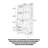 Home Multi-Functional Solid Wood Light Luxury Bookcase.