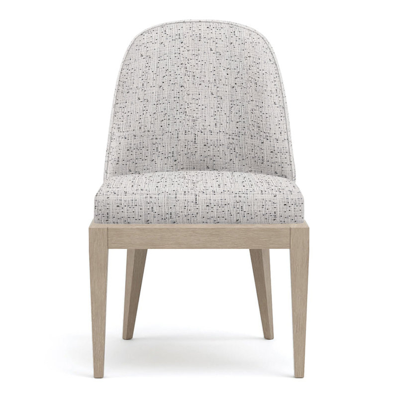 Chaise d'appoint rembourrée Maidstone, Perigold Preso Indigo, Banc de sable