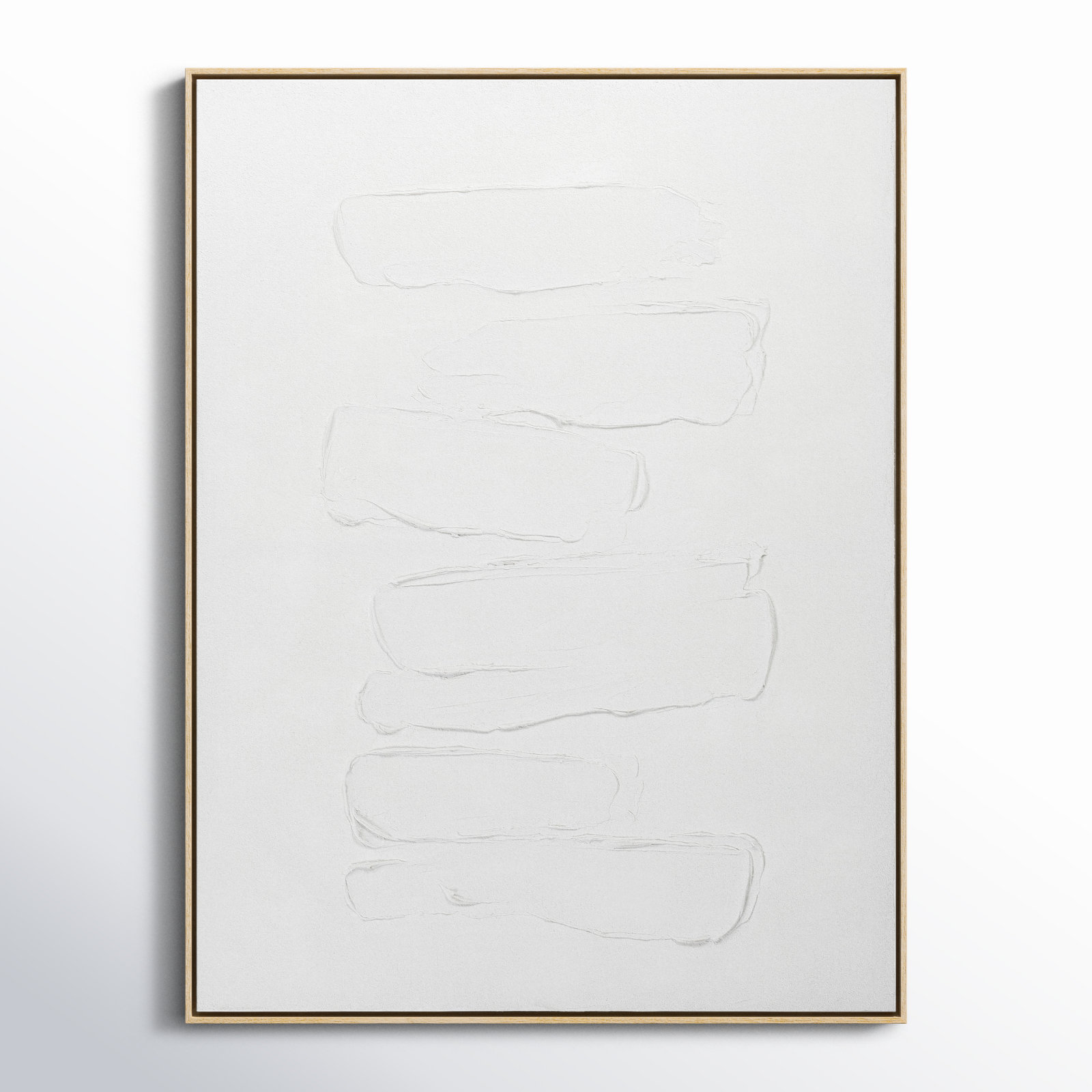 Hemkund Abstract Painting, 24.88" H x 19" W x 2" D, Brown