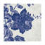 « toile roses iv indigo », reproduction de peinture à l’acrylique sur toile tendue-33424207