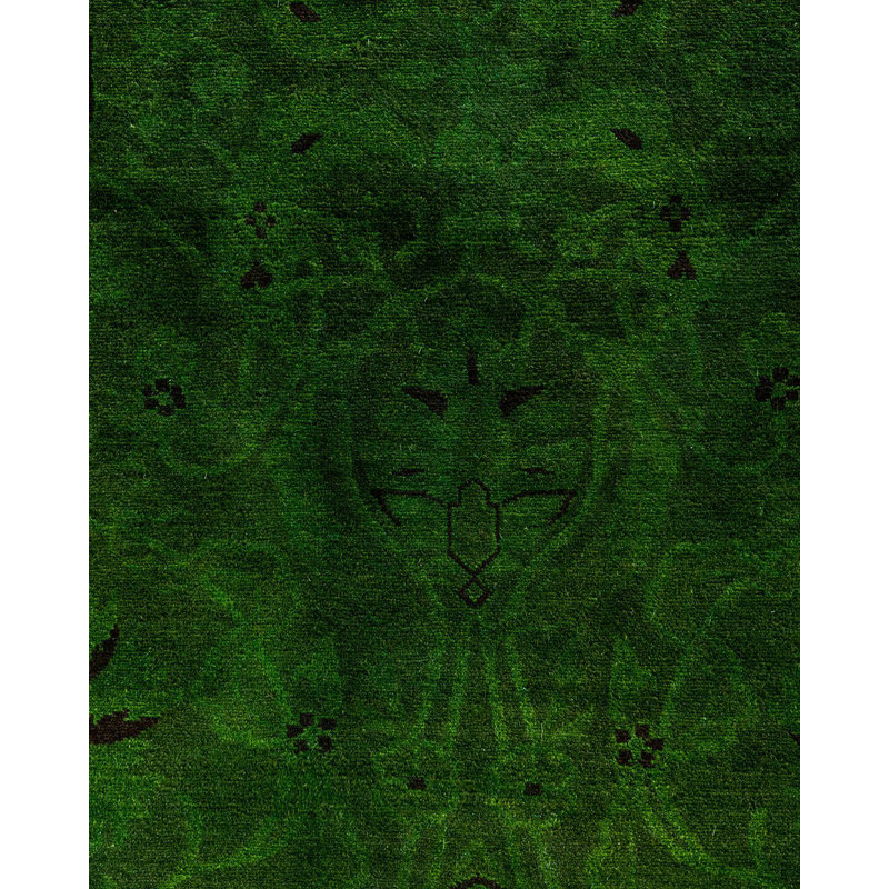 Overyed One-of-a-Kind Rectangle 6'2" X 8'10" Hand Knotted Area Rug