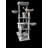 68" Multi-Level Tall Cat Tree – Gray