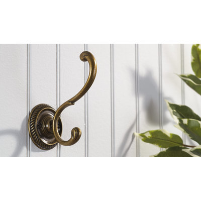 Classic Brass Wall Hook