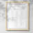 White Geometric I Framed Print-1227669489-1227641887