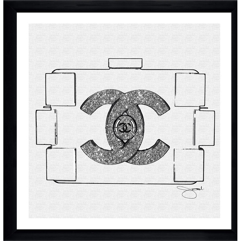 « éclated goals », reproduction d’impression sur toile encadrée, H 27,5 po x l 27,5 po x P 0,75 po, Cadre en plexiglas noir