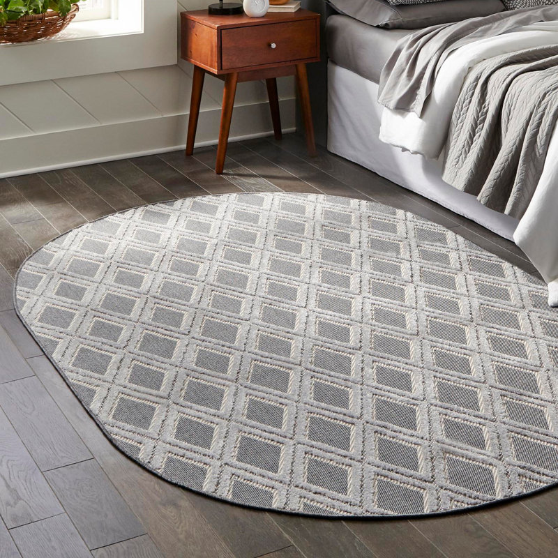 Flaxton Indoor Rug, Oval 7'10" x 10'