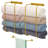 5.5 " 2 - Bar Wall Towel Rack-86627812
