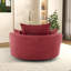 Fauteuil demi-tonneau rotatif 57,3 po-335669961