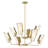 8 - Light Dimmable Geometric Chandelier