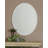 Advika Frameless Vanity Traditional Beveled Wall Mirror-621290549