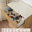 5 Drawers Tall Bedroom Dresser, Wood Closet Clothes Modern Chest Of Drawers-1400423947