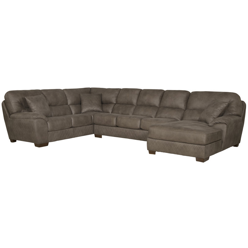 Upholstered U-Shaped Sectional, Left Hand Facing