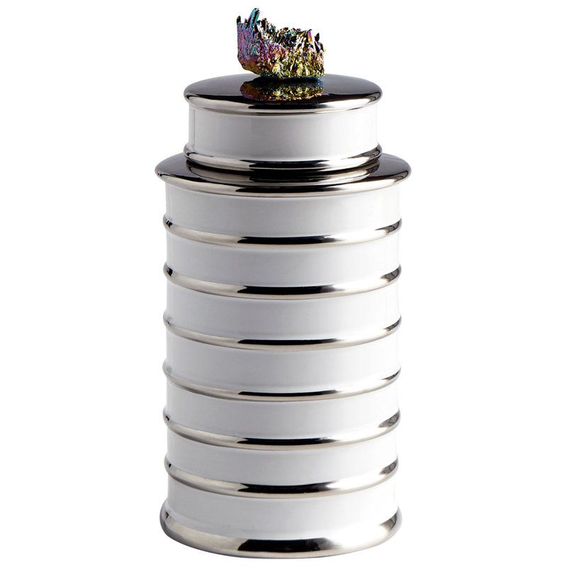 Tower Table Vase 1, 10.5" H x 5" W x 5" D