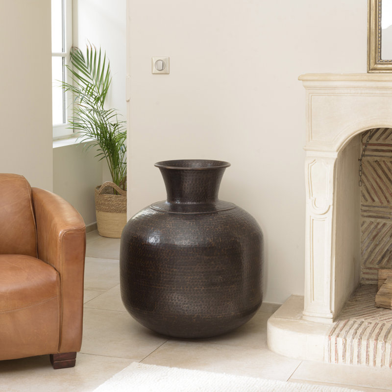 Cassina Aluminum Floor Vase