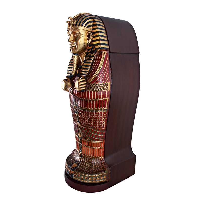 Statue sarcophage roi tutankhamen