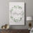 Blessed Wreath -Custom Wrapped Gallery Cavas