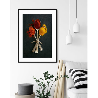 Spice Spoon - Photographie de cadre photo sur papier