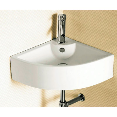 Caracalla Ceramica 18.9 " Ceramic Specialty Bathroom Sink and Overflow Hole
