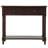Mid century Modern Entryway Table Wood Console Table Traditional Design With 2 Drawers And Bottom Shelf-2010022981