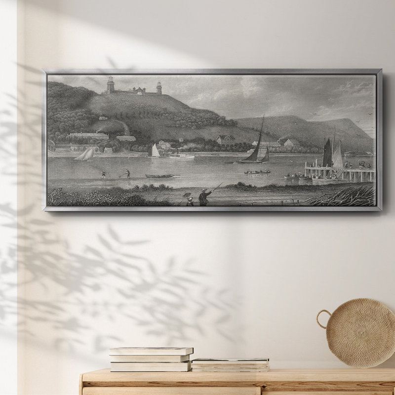 The Highlands of the Neversink - toile encadrée, H 12 po x l 30 po