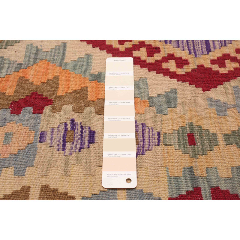 Tapis unique en laine nouvel âge 4 pi 10 po x 6 pi 4 po Klayden