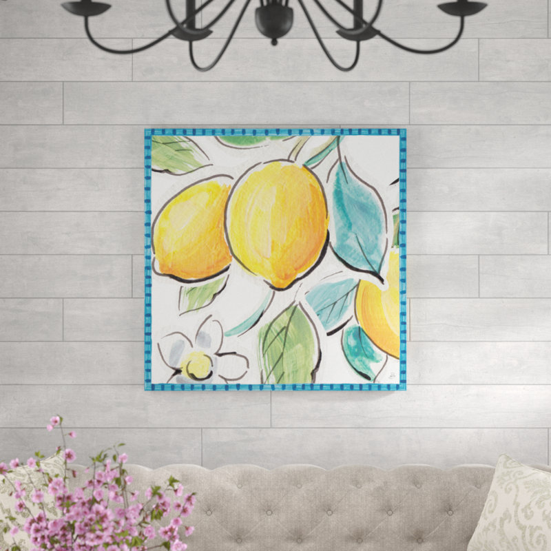 Mediterranean Breeze XV by Daphne Brissonnet - Wrapped Canvas Painting, 91cm H x 91cm W