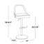 Tabouret de bar contemporain ajustable-1959315114